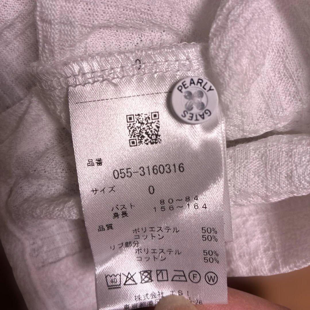 パーリーゲイツ　レディース　半袖 ポロシャツ リンクスジャガード 吸水性