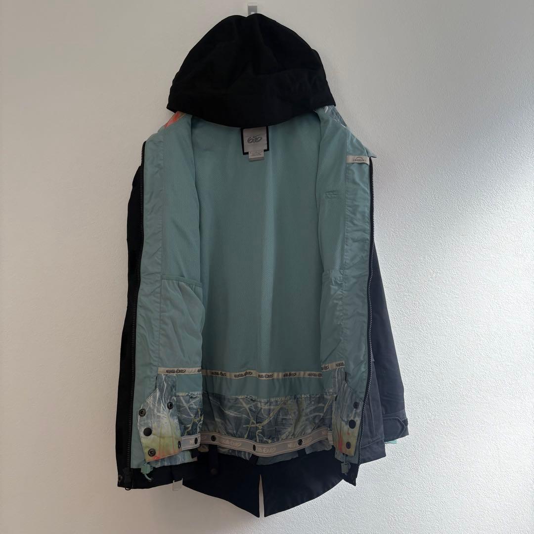 NIKE6.0 ナイキ スノーウェア ジャケット レディース L ブラック