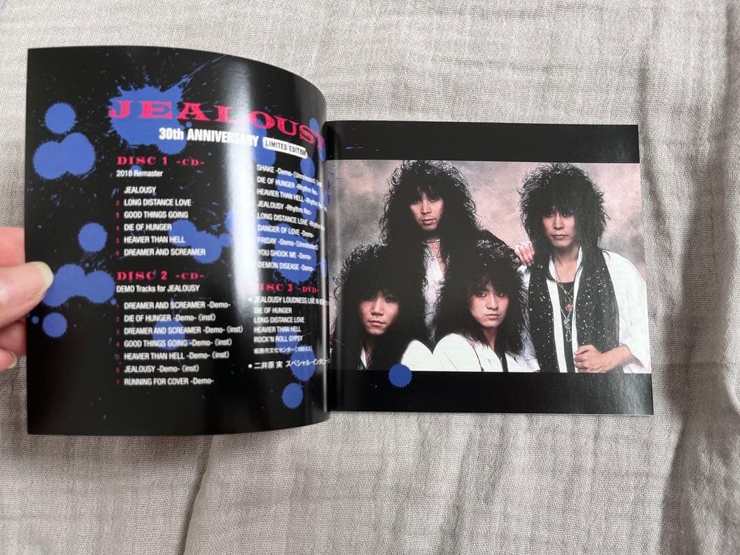 邦楽 LOUDNESS JEALOUSY 30th ANNIVERSARY