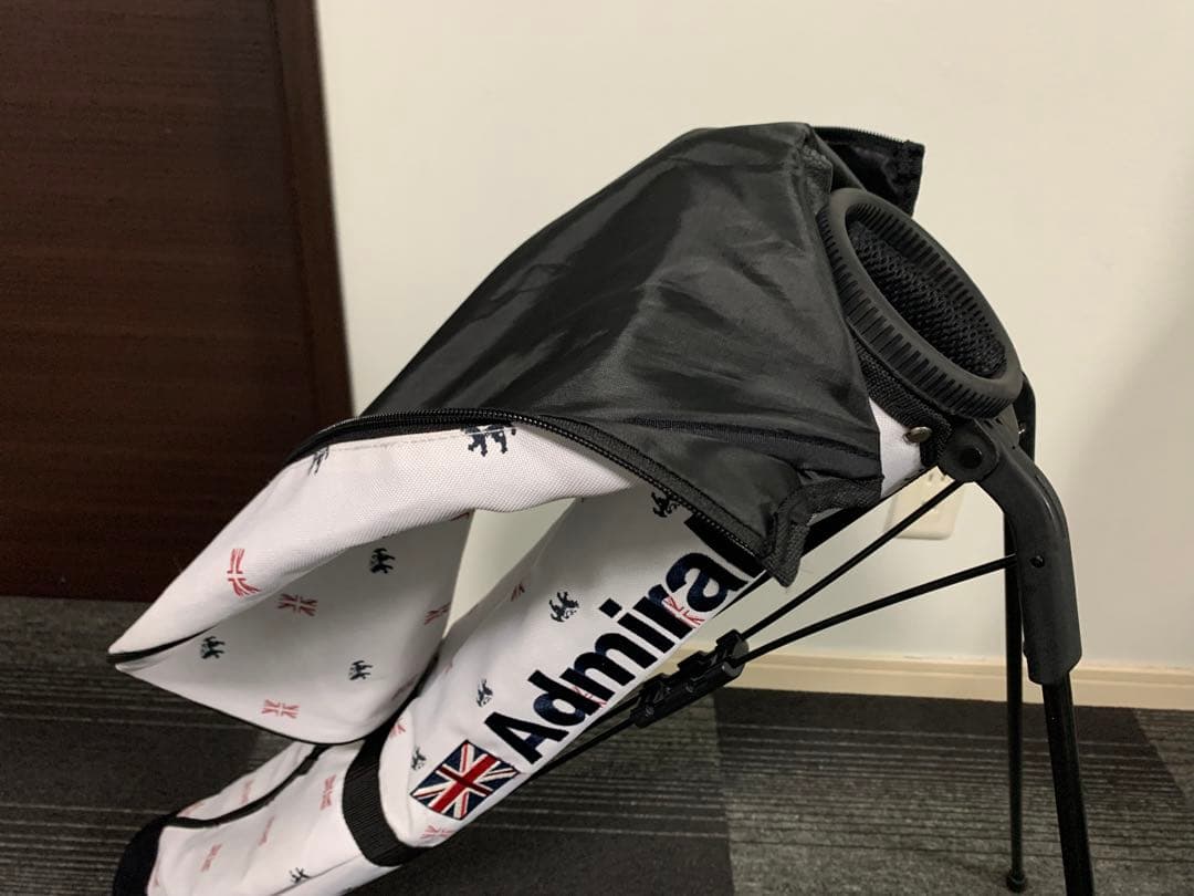 美品　Admiral アドミラル　ゴルフバック　セルフバック　スタンドバック