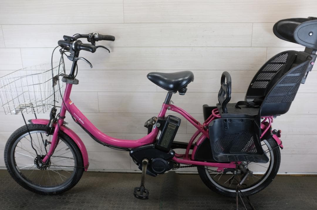 電動自転車ヤマハPAS　Babby20インチ3段　8.7Ah（4点灯）充電器あり