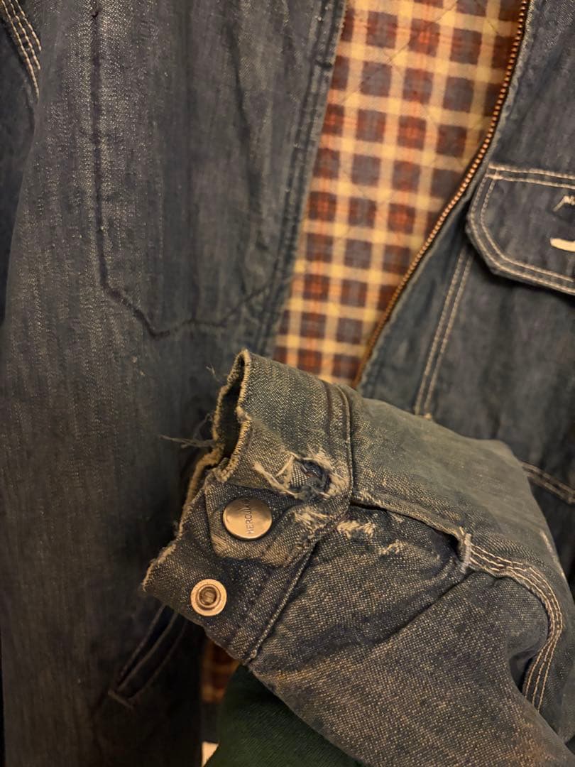 (スペシャル)50S〜60Sヘラクレス　デニムジャケット　ビックサイズ