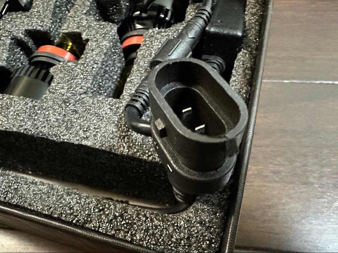 【７】夢車・ロイヤルガードH11 LEDフォグランプ2個セット中古