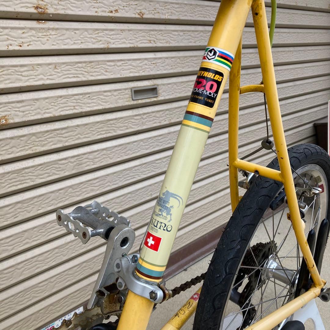 パリパリ　BRUNO　レイノルズクロモリ　20インチ　ミニベロロード