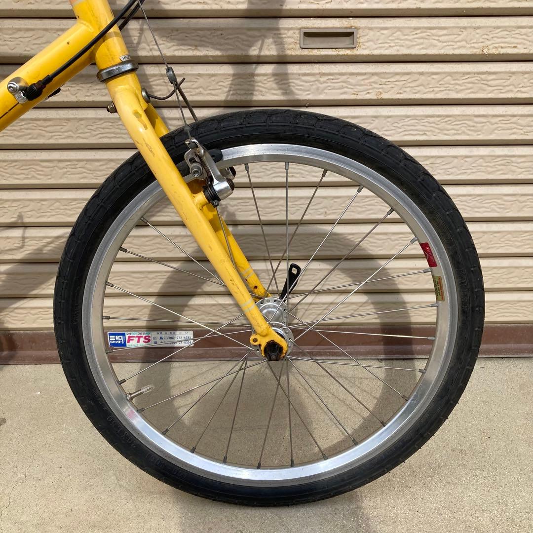 パリパリ　BRUNO　レイノルズクロモリ　20インチ　ミニベロロード