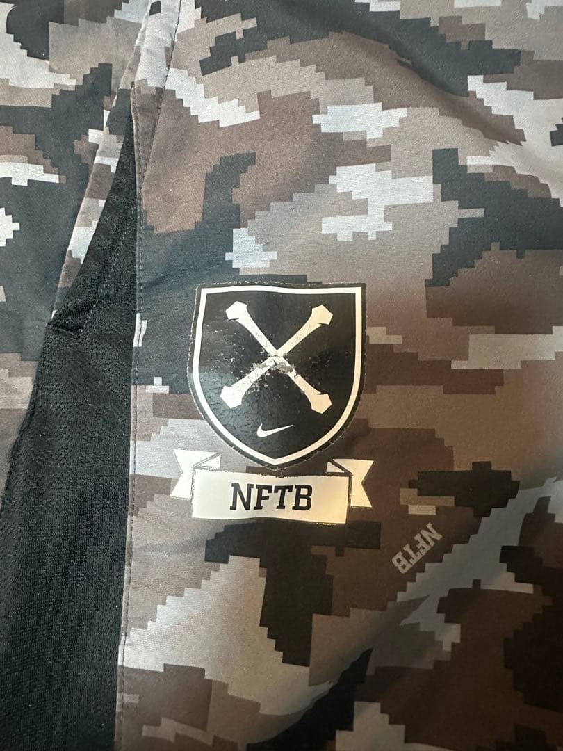 ナイキ NFTB カモフラ柄 プラクティスシャツ パンツ Mサイズ セットアップ