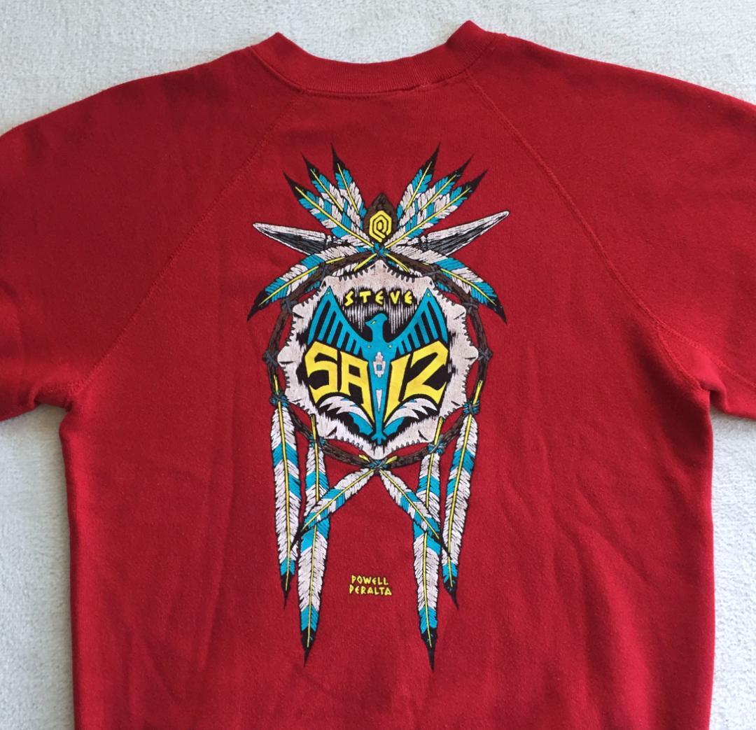 ビンテージ Powell Peralta Steve Saizスウェットシャツ