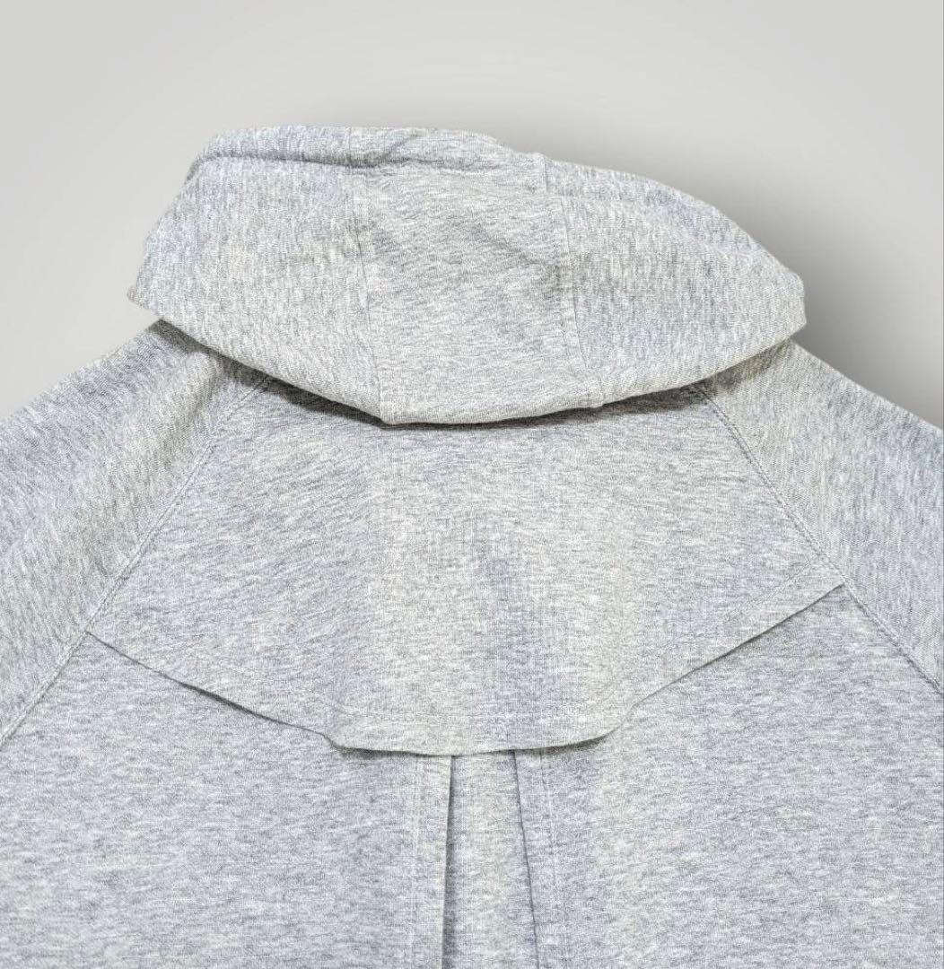 【日本製】バーバリーブルーレーベル フード スウェット ポンチョ ノバチェック