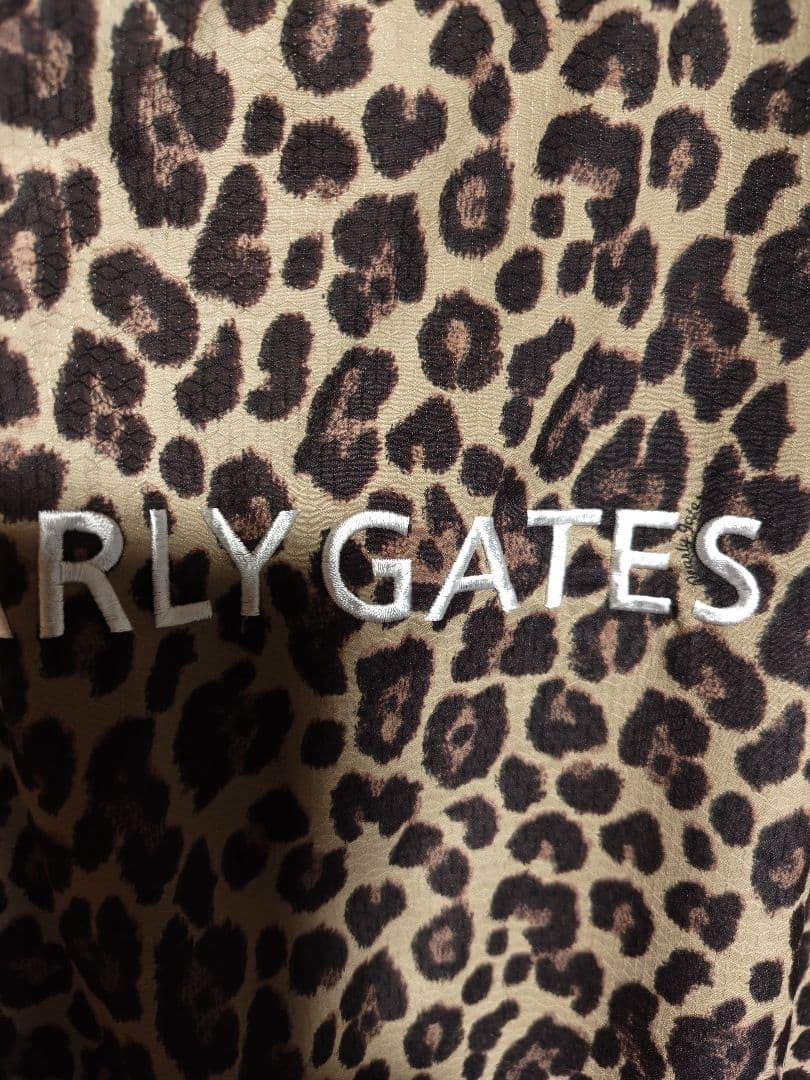 美品 パーリーゲイツ レオパード ヒョウ柄　スニード　ジャケット　サイズ6