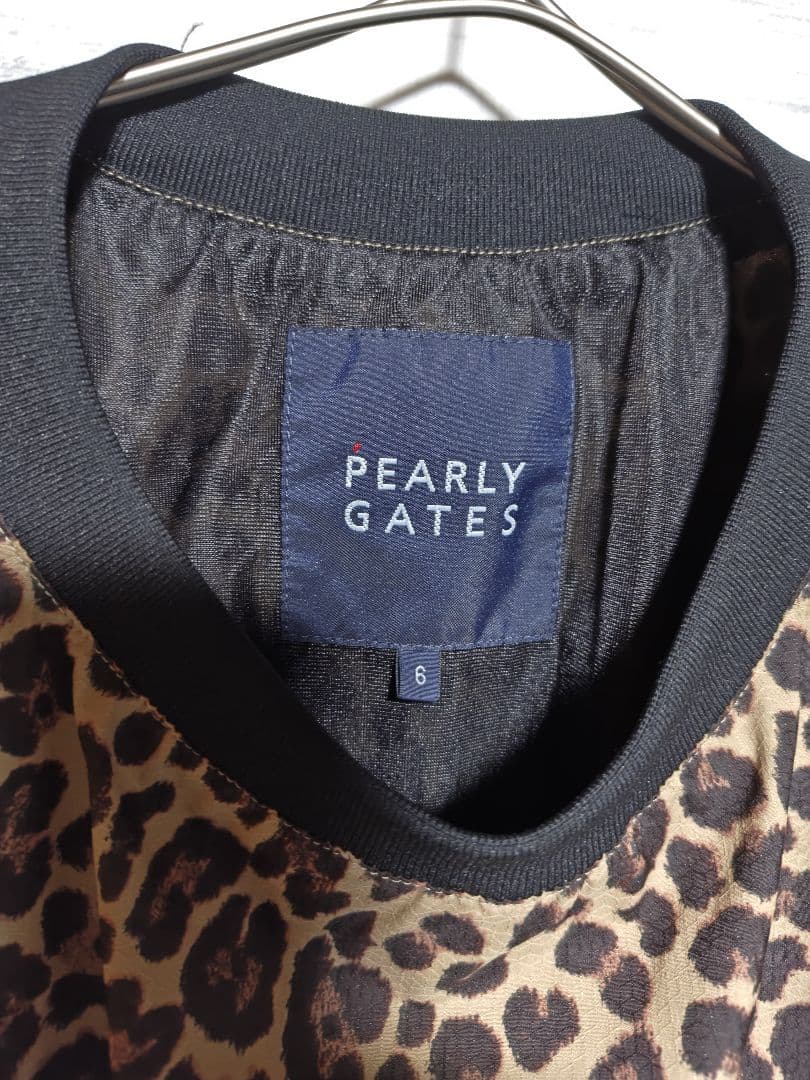 美品 パーリーゲイツ レオパード ヒョウ柄　スニード　ジャケット　サイズ6