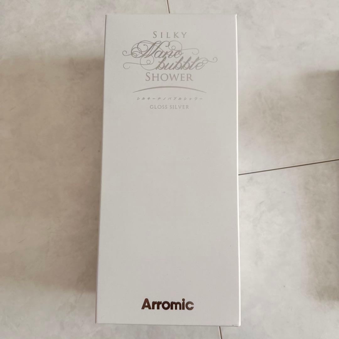【新品】アラミック　シルキーナノバブルシャワー