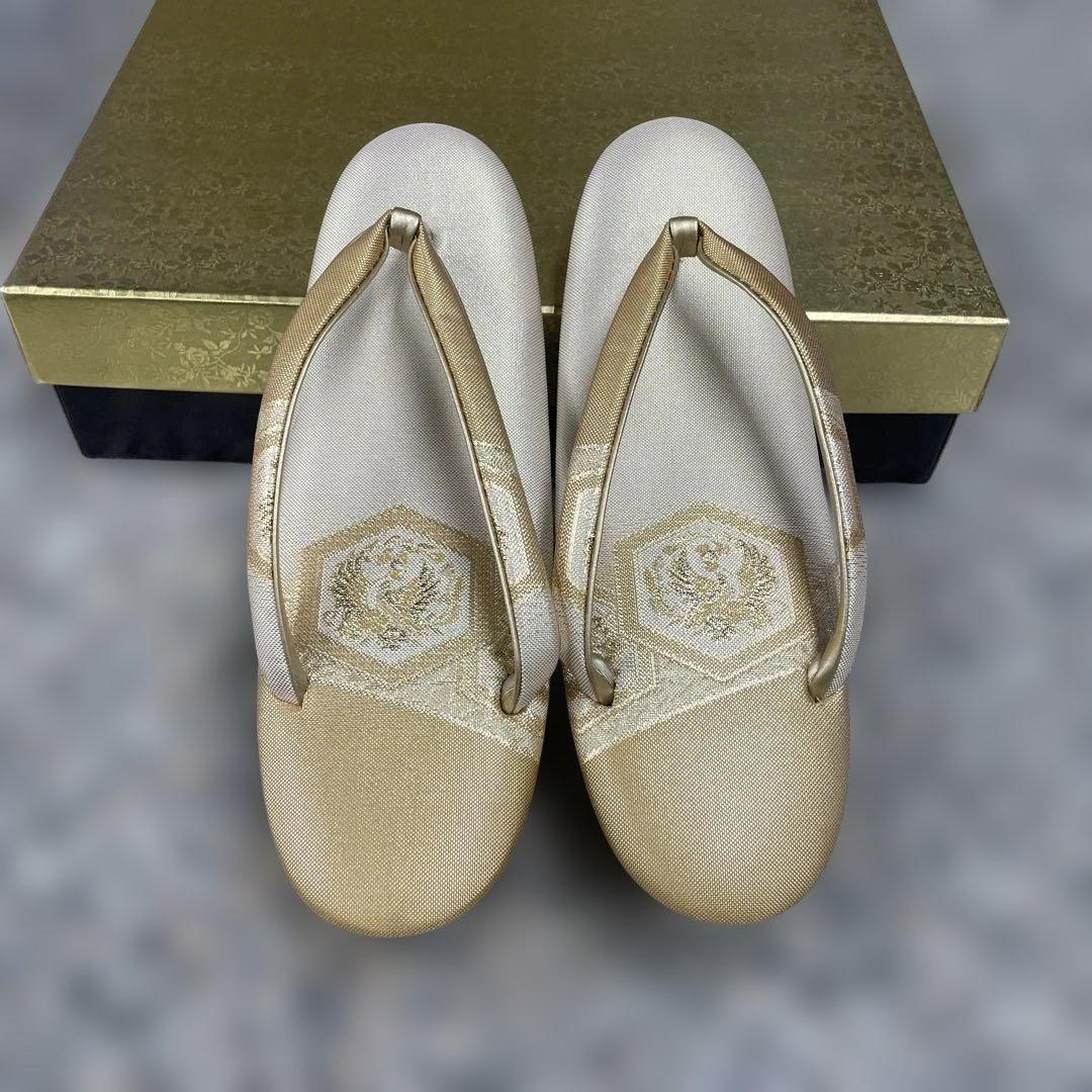 キンワシ印 和装用 バッグ 草履 ゴールド 着物 成人式 レディース 小物 格安