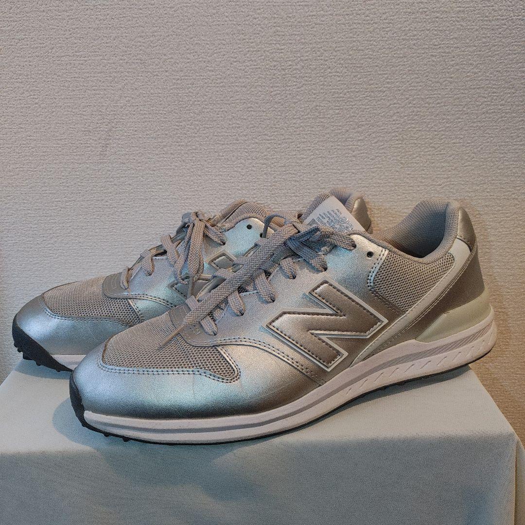 ニューバランス　996　ゴルフ　ゴルフシューズ 29.0センチ　シルバー