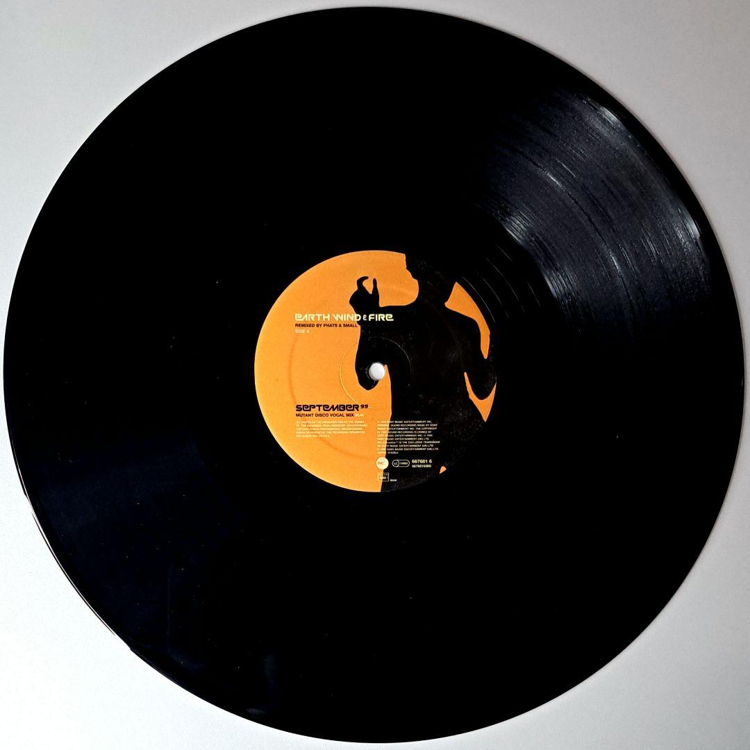 美品　Earth Wind & Fire September 99 レコード