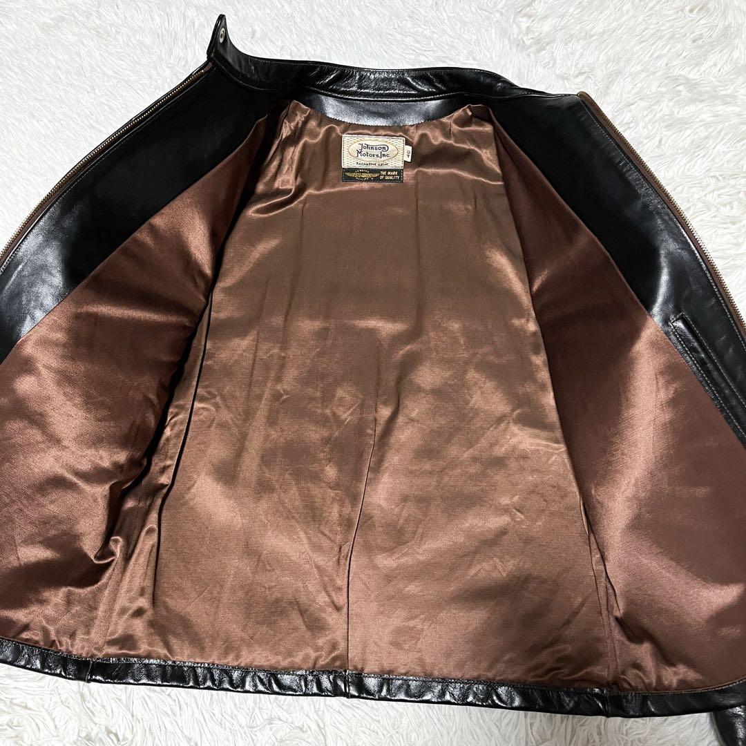 極美品 トイズマッコイ レザージャケット ホースハイド 馬革 シングルライダース