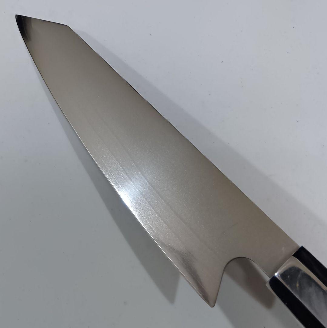 V金10号 7層ダマスカス鋼 牛刀 シェフナイフ 205mm 包丁 紫檀八角柄