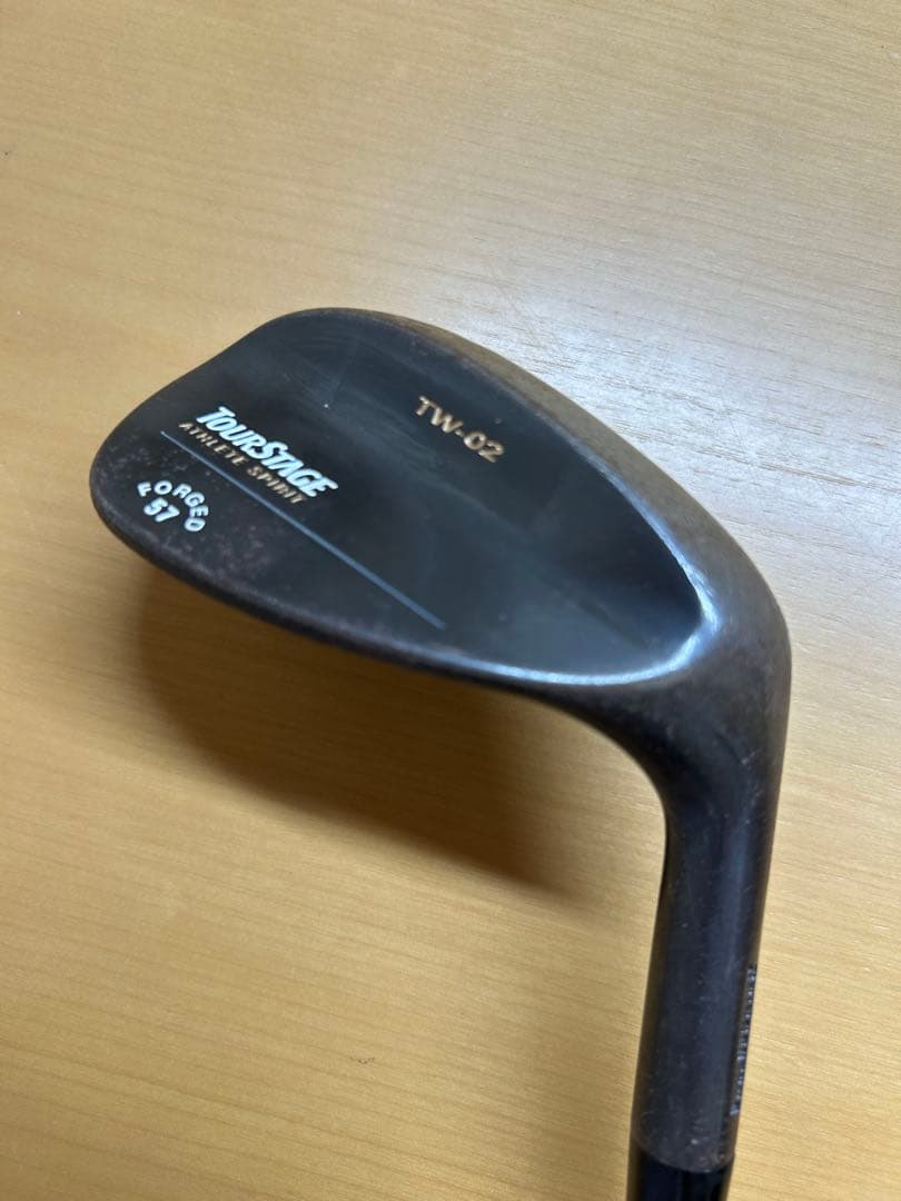 TOURSTAGE TW-02 52°57° 2本セット 黒染め 伊澤利光モデル