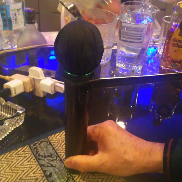 カラオケマイク