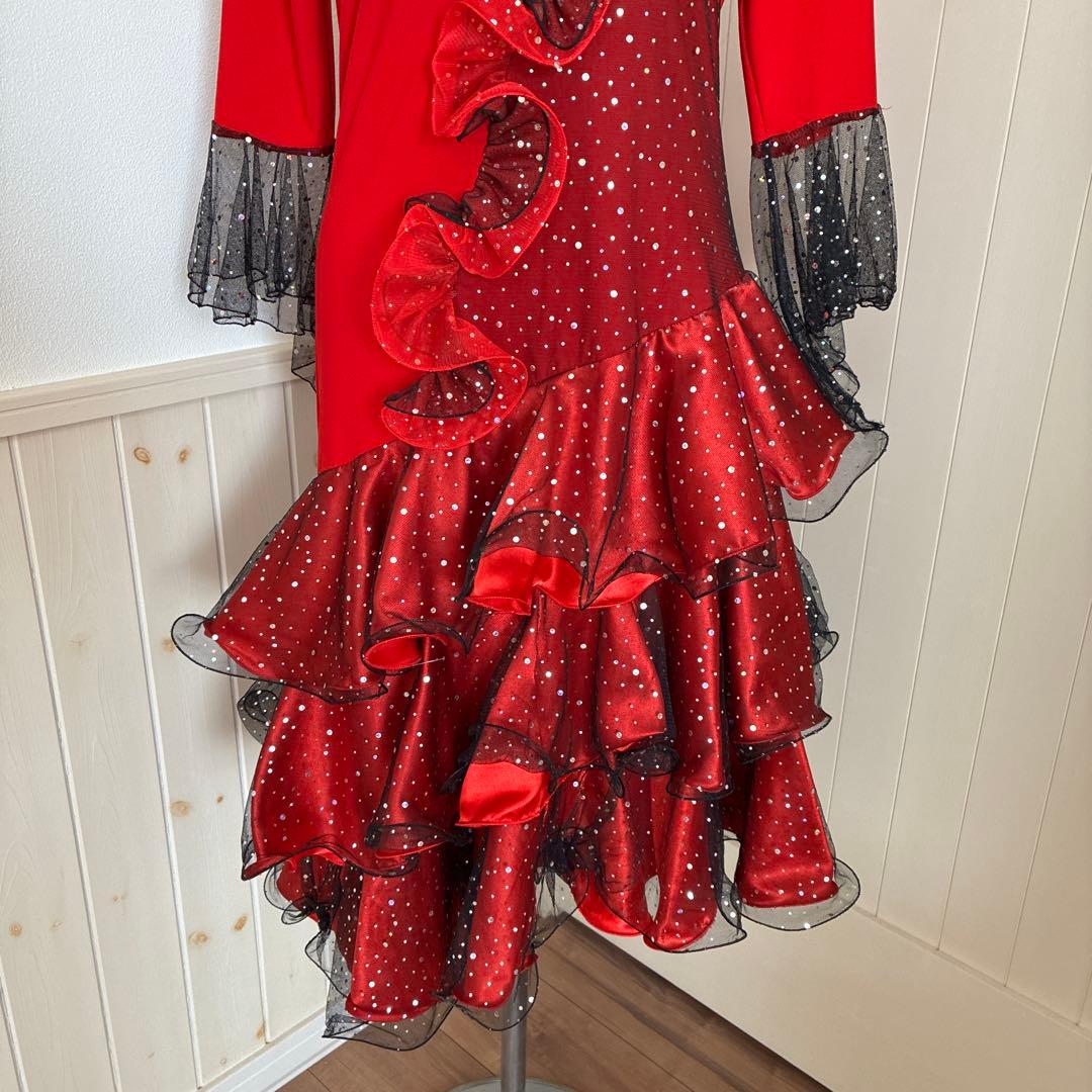 社交ダンスドレス　ラテン用