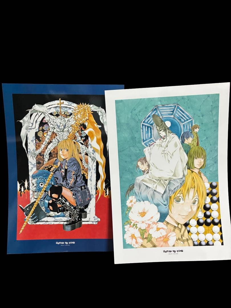 Blanc et noir 小畑健画集 初版 ポストカードつき