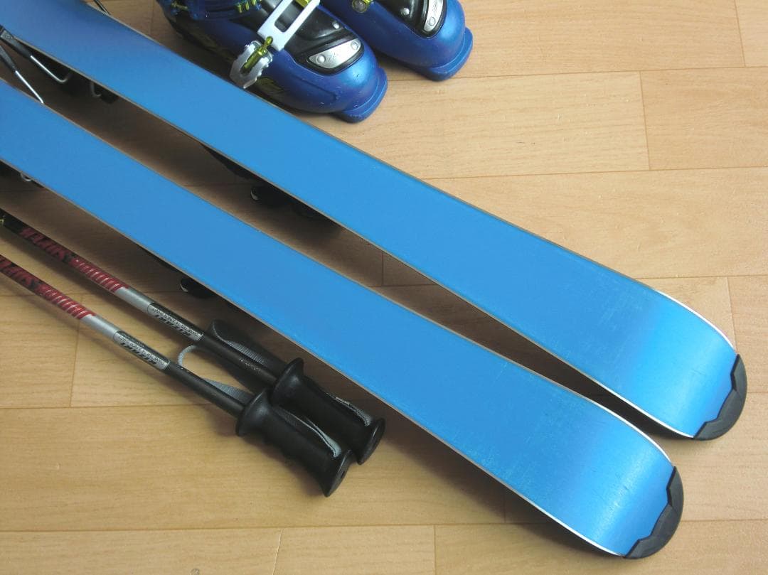 ■■送料無料■STREULE■子供用スキーセット■板110靴21■WAX済■■