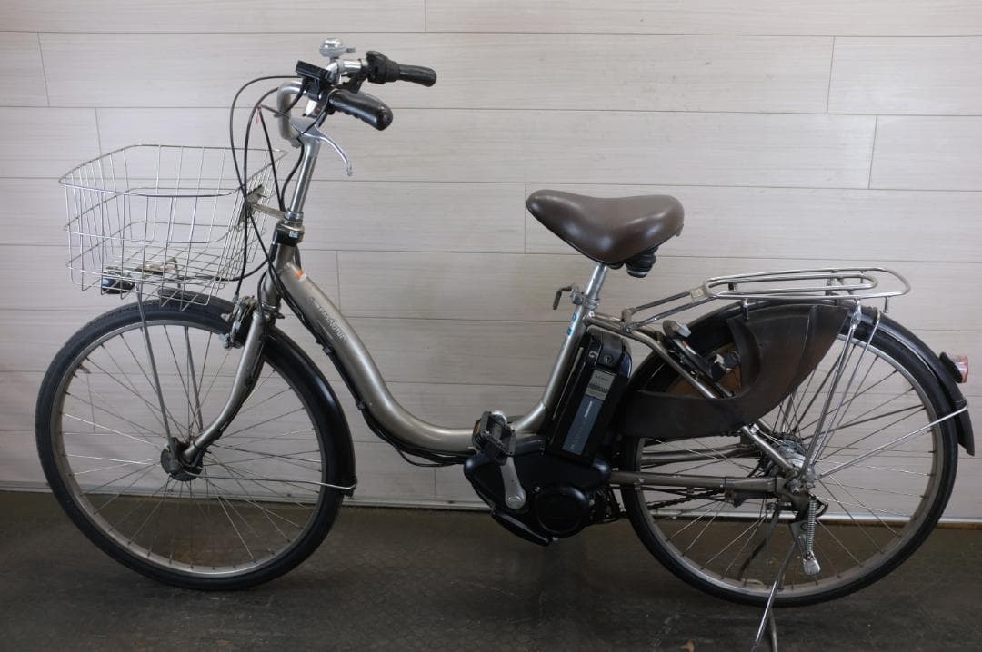 電動自転車ヤマハPAS　Natura 24インチ　3段　8.9Ah充電器あり