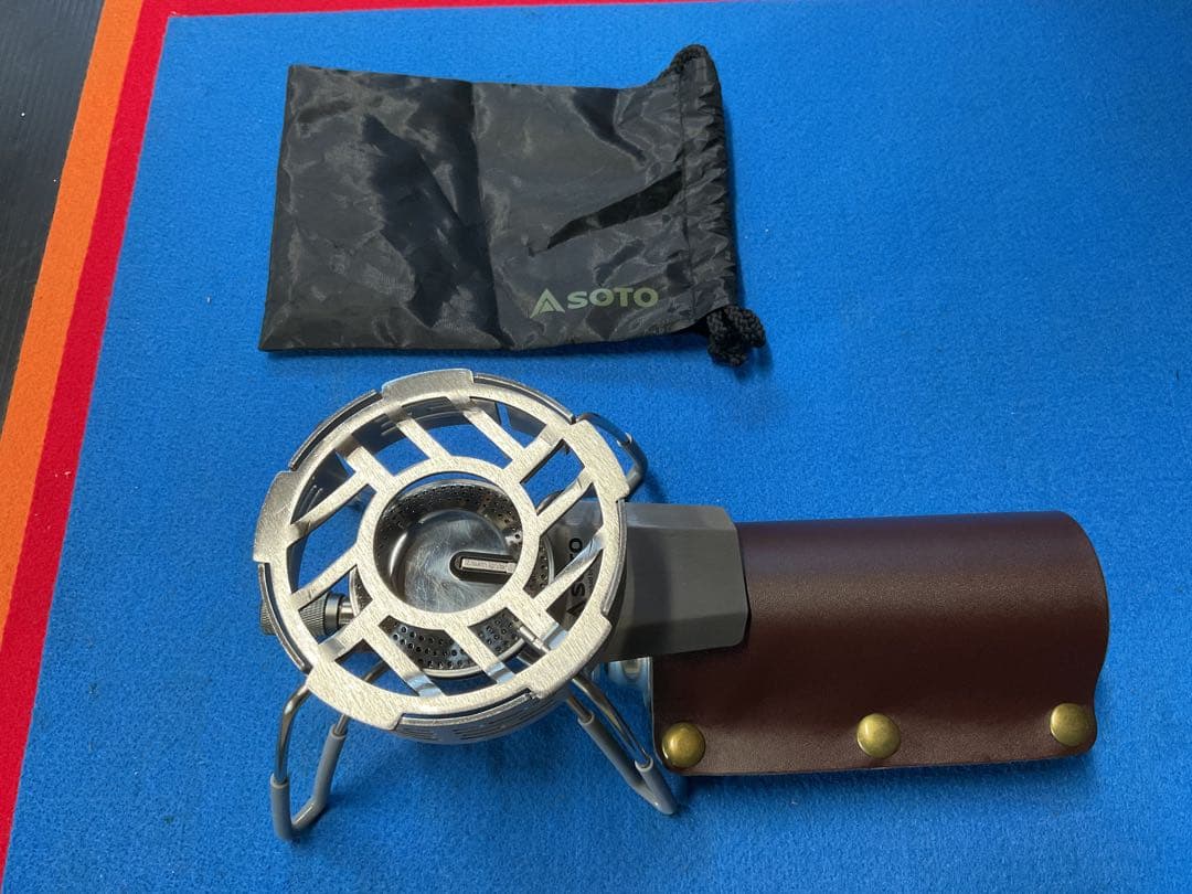 SOTOレギュレーターストーブST-340 動作良好美品・新品装備品多数付き