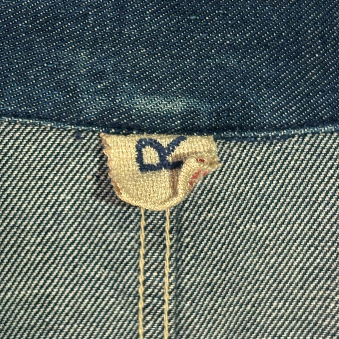 45rpm デニムカバーオール ジャケット L インディゴ ワーク