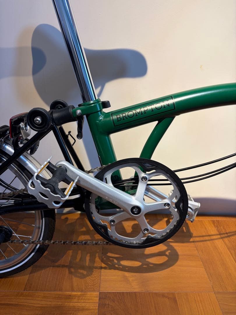 【美品】2024年3月購入BROMPTON M6L 6速　グリーン