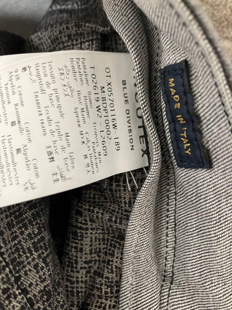 インコテックス　グレーデニム　w81