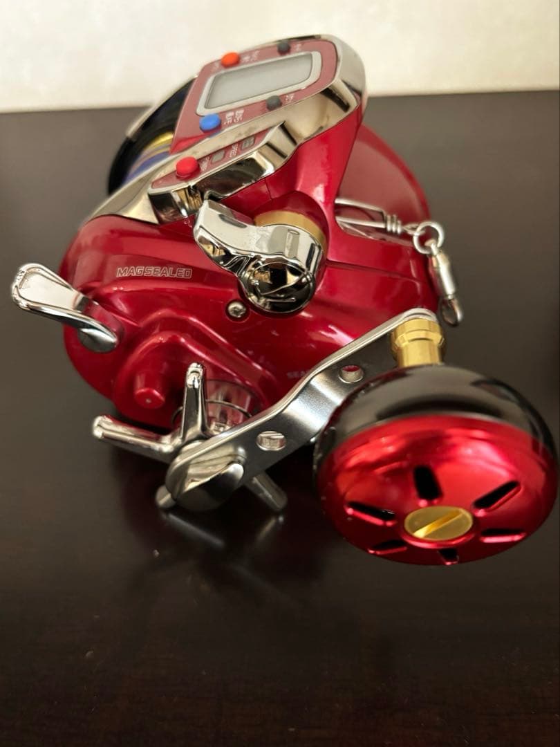 【美品★ダイワ SEABORG 750MT 電動リール】