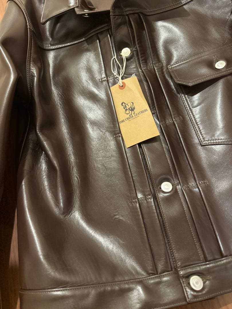 ファインクリークレザーズ リッチモンド ブラウン 42 レアカラー