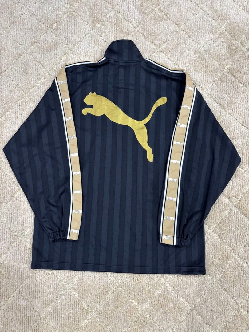 PUMA プージャー 上下セット　ゴールドSSサイズ