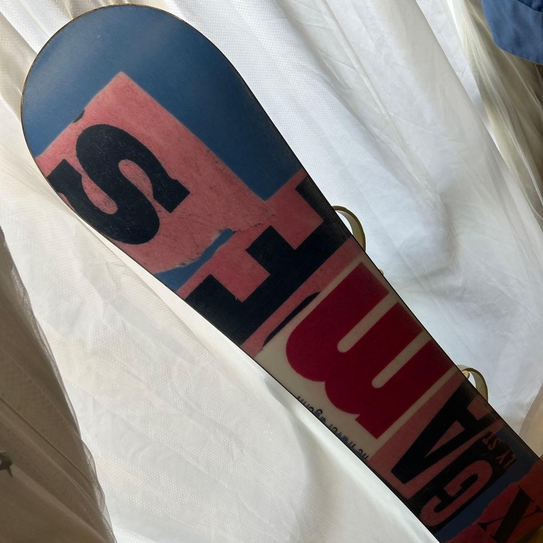 スノーボード ビンディングセット 白140