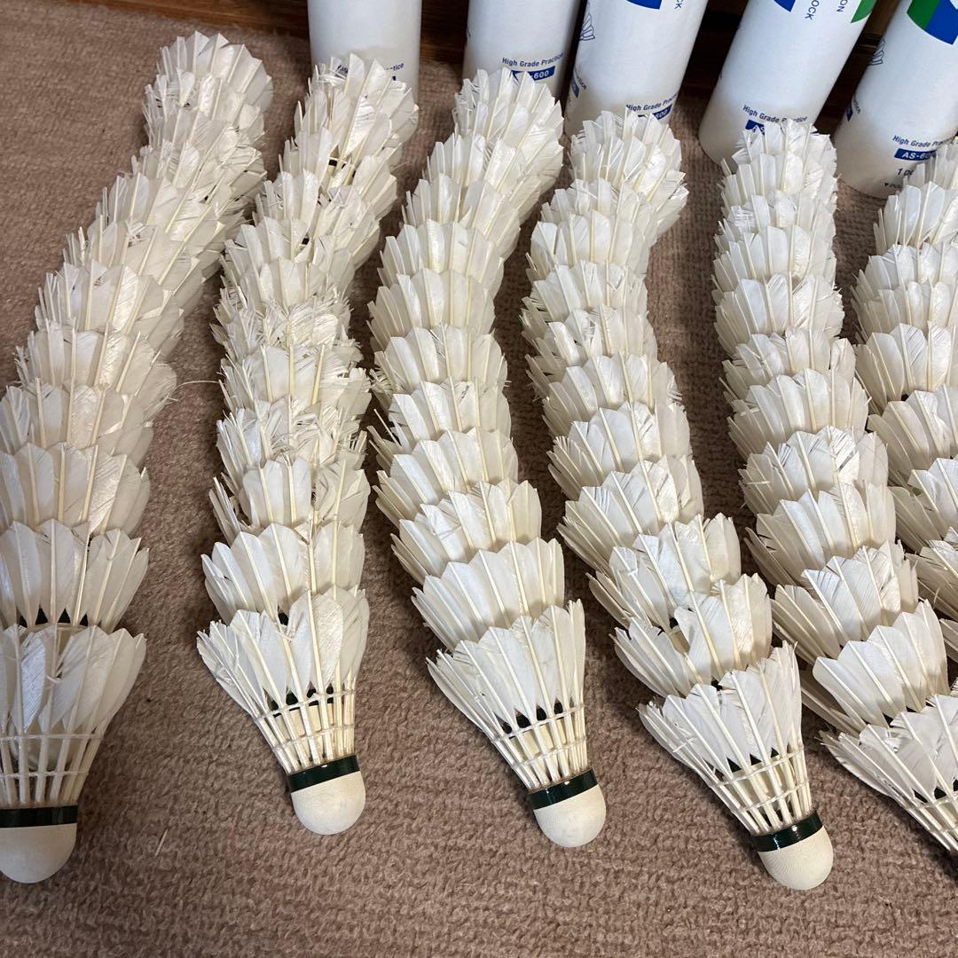 送料無料　バドミントン　羽　120個　10本　YONEX　600 3番　4番