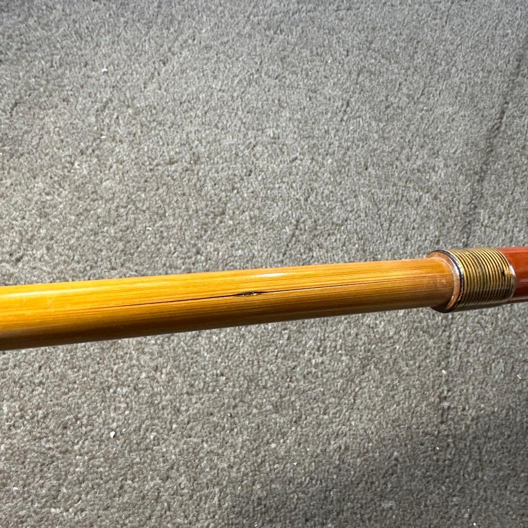 在銘 吉法師 口巻 竿掛け 玉ノ柄 和竿 セット ヘラブナ 竹竿 コレクション