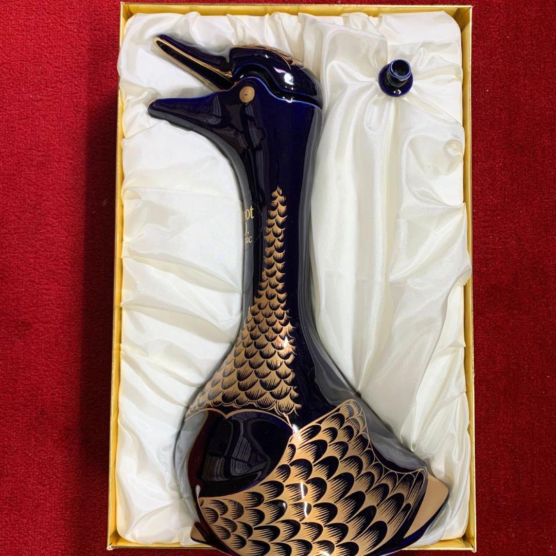 未開栓 ブランデー 鳥型陶器 シャボー XO アルマニャック 古酒