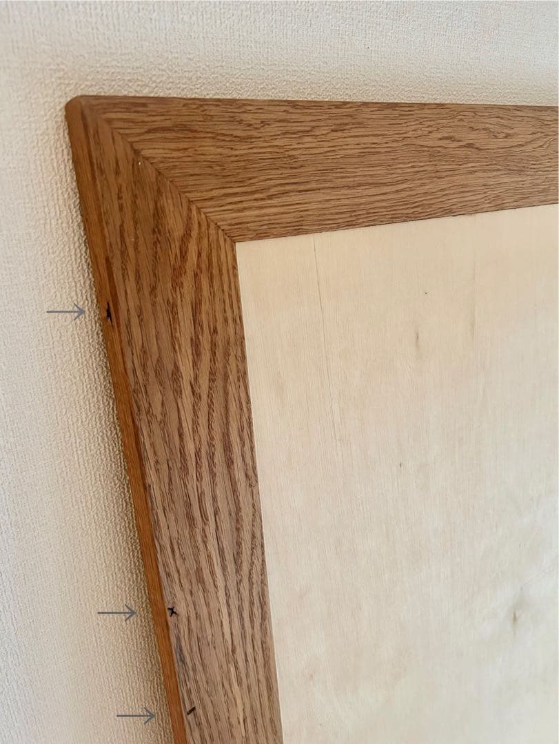 【ACTUS アクタス 】姿見鏡 全身鏡 ミラー 木製フレーム