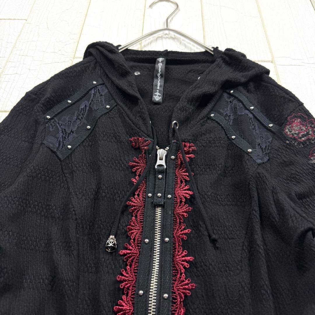 【激レア】Ozz croce オッズクローチェ ジップアップ ロングパーカー