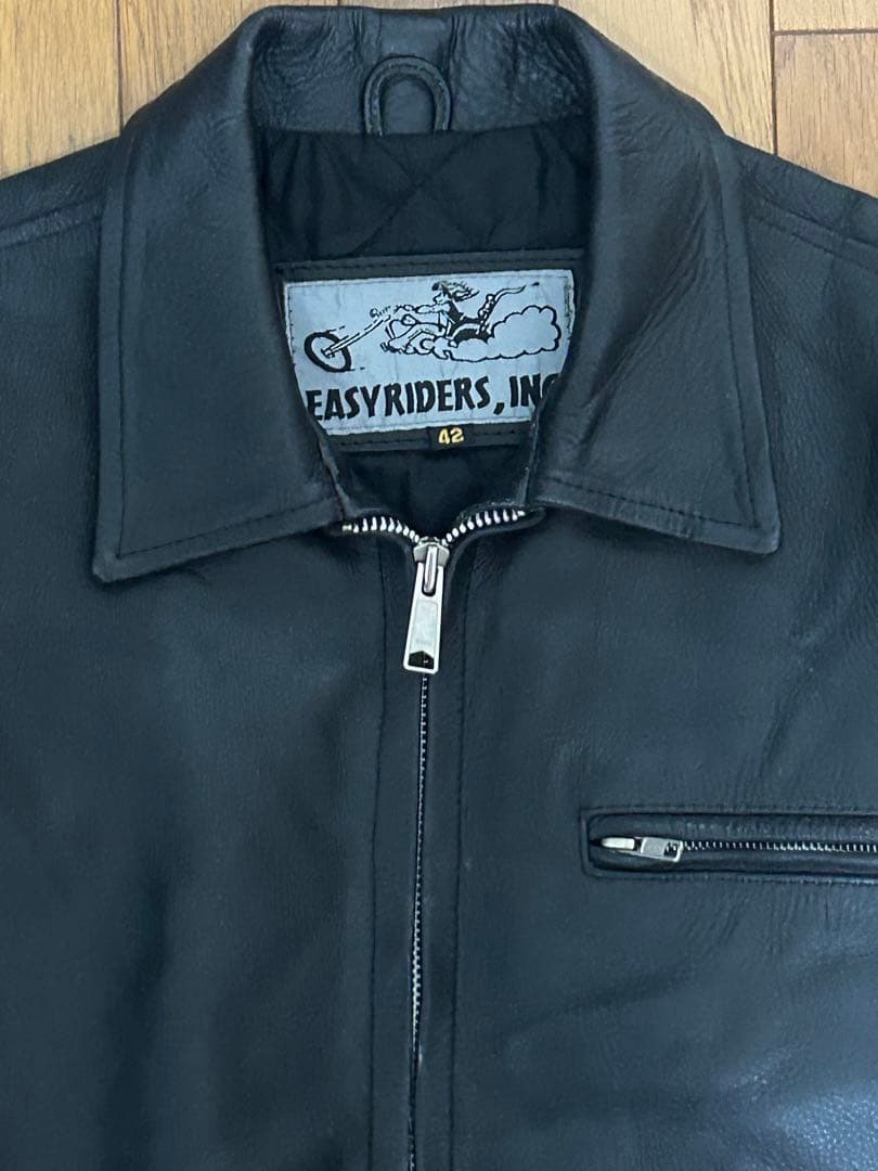 90s USA製 EASYRIDERS レザージャケット vintage 本革