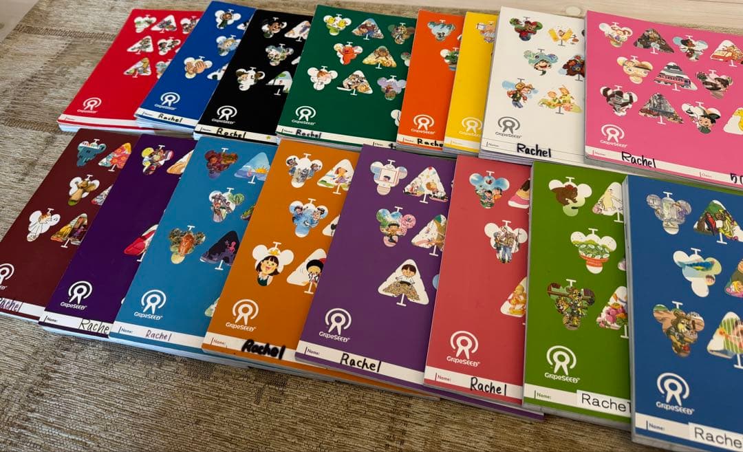 グレープシード　grapeSEED 英語教材　1〜16 CD.DVDセット