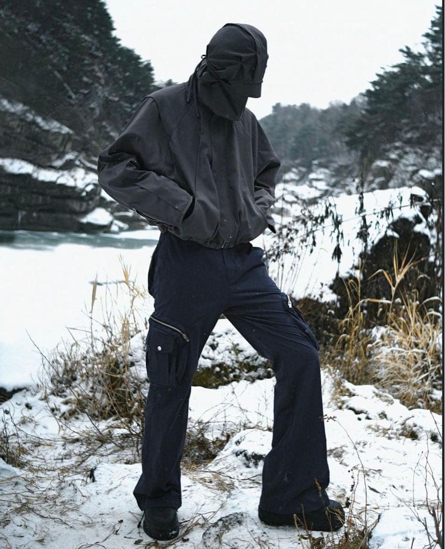 パンツ fff postal service flare cargos pants