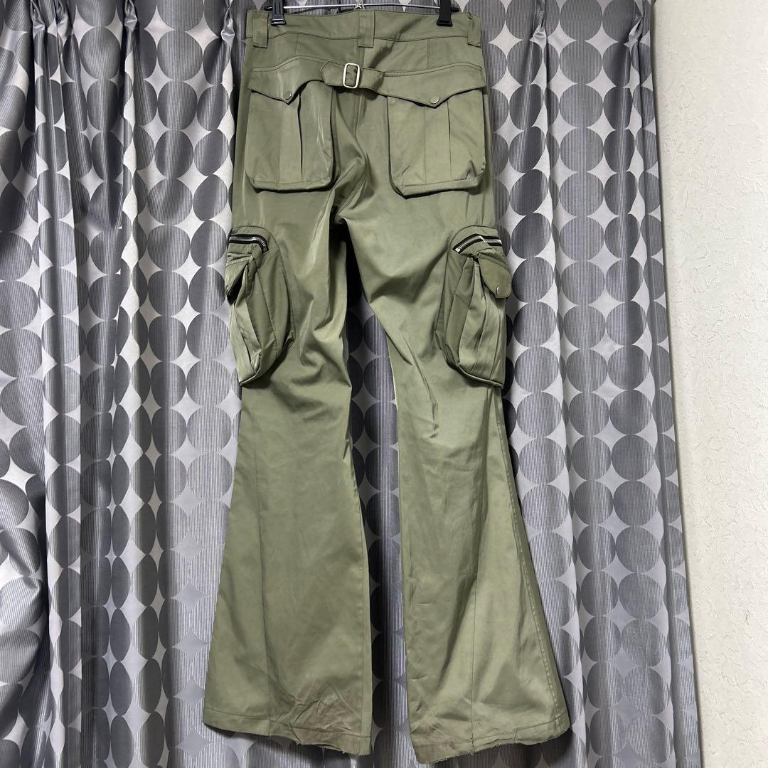 パンツ fff postal service flare cargos pants