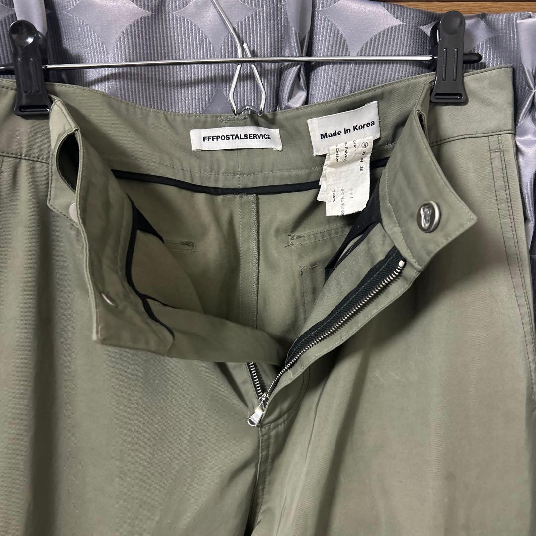 パンツ fff postal service flare cargos pants