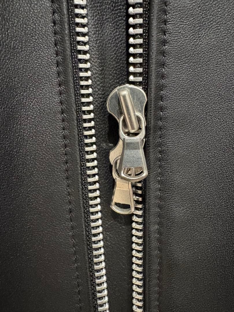 美品 ビューティー&ユース 羊革 ダブルライダースジャケット M シープスキン