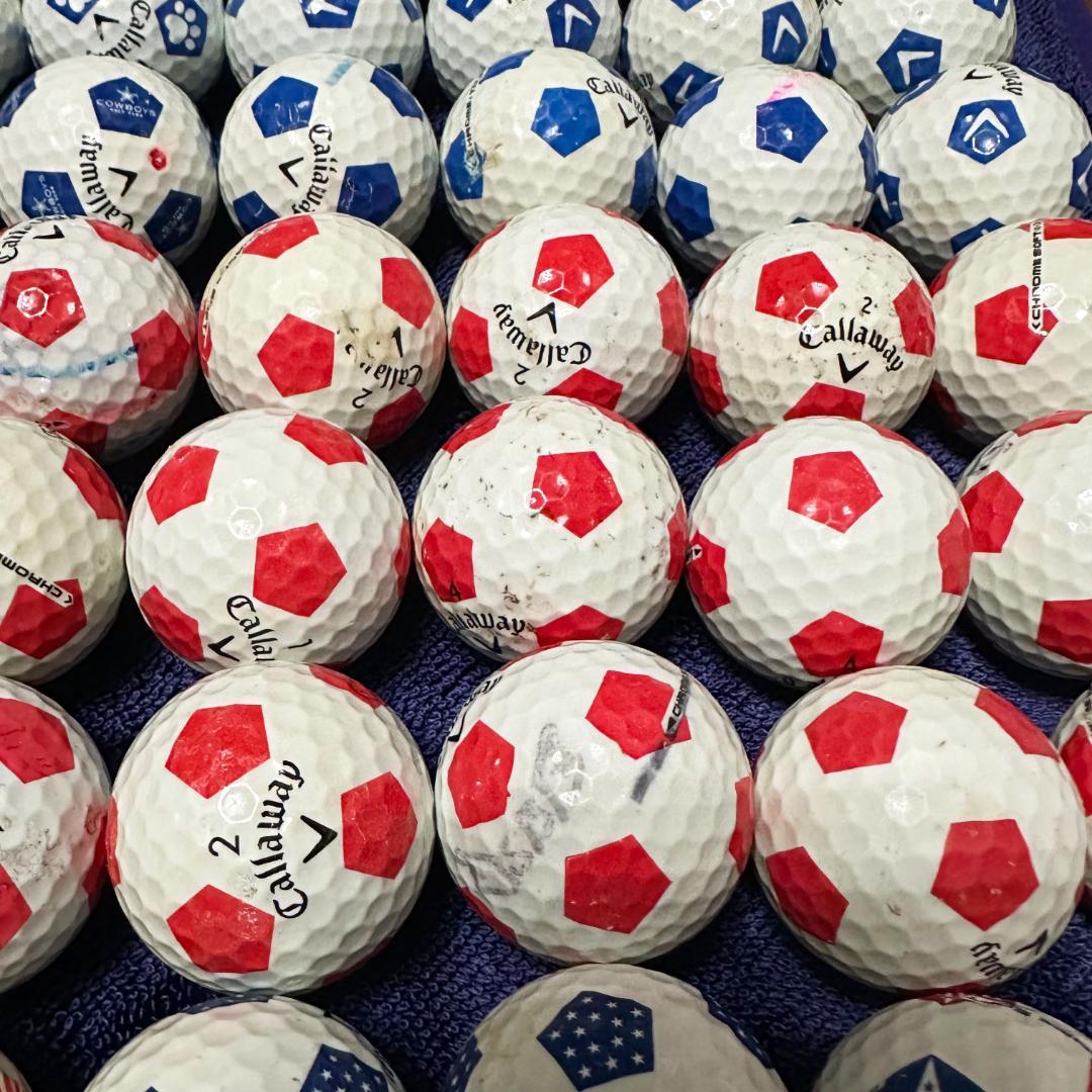 Callaway クロムソフト ゴルフボール Truvis サッカー