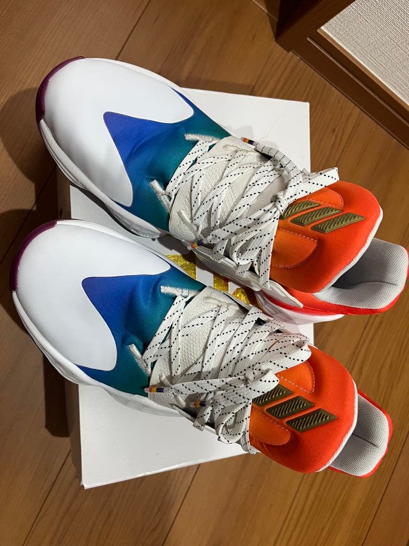 adidas Harden vol.4 レインボー27.5 バッシュ