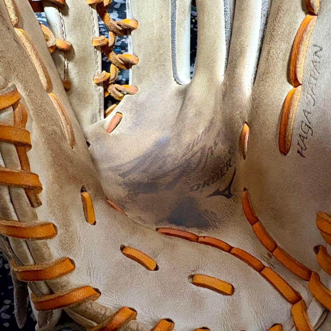 ミズノプロ オーダー 日本製 HAGA JAPAN イチロー型 硬式用 グローブ