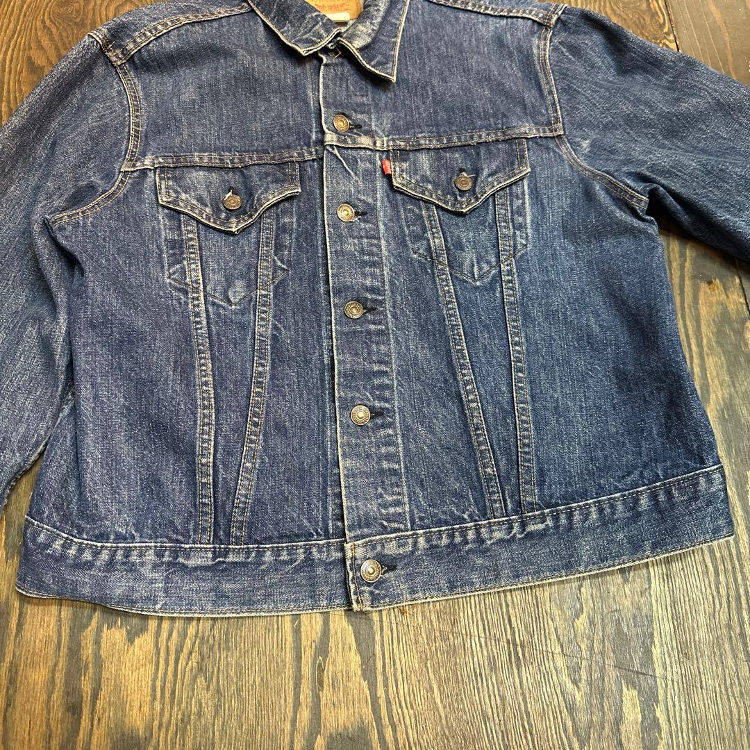 70s Levi's 70505 サイズ46 濃紺 ケアタグ初期
