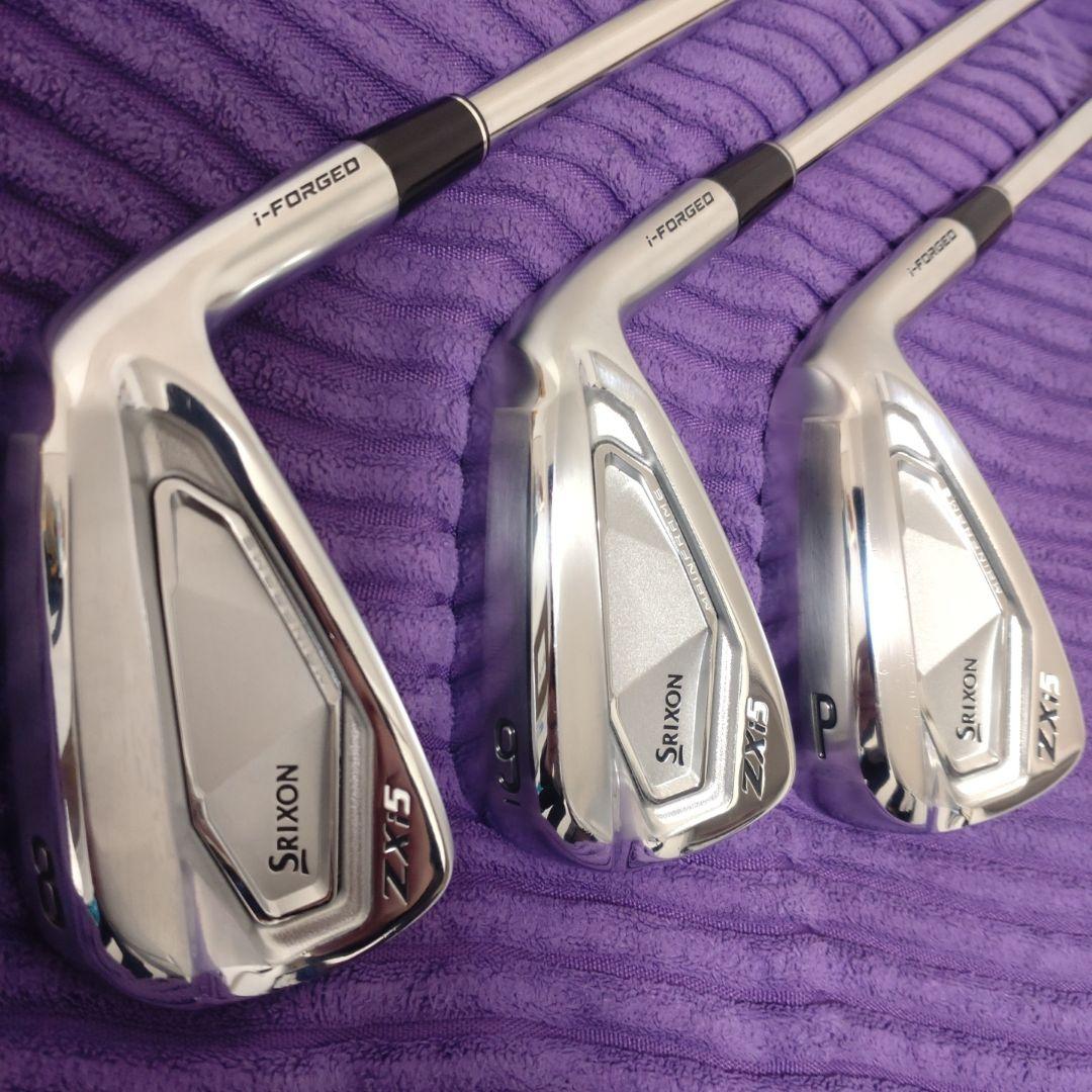 【美品】SRIXON Zxi5アイアンセット(#6.#7.#8.#9.#PW)